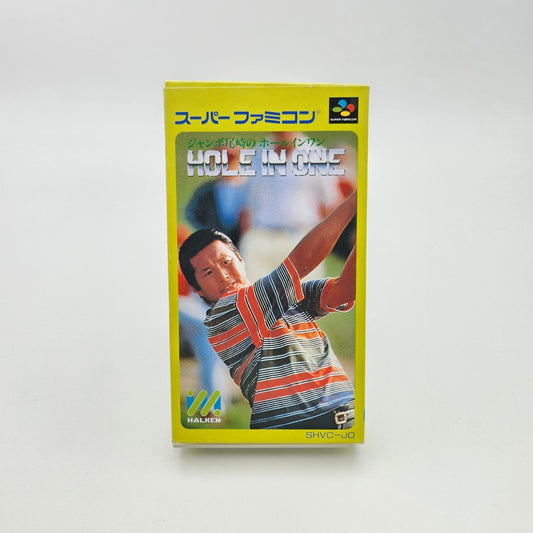 HOLE IN ONE - SUPER FAMICOM - Strike Games