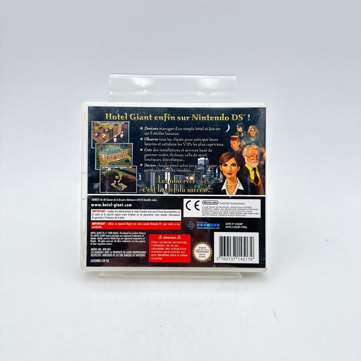 HOTEL GIANT DS - NINTENDO DS - Strike Games