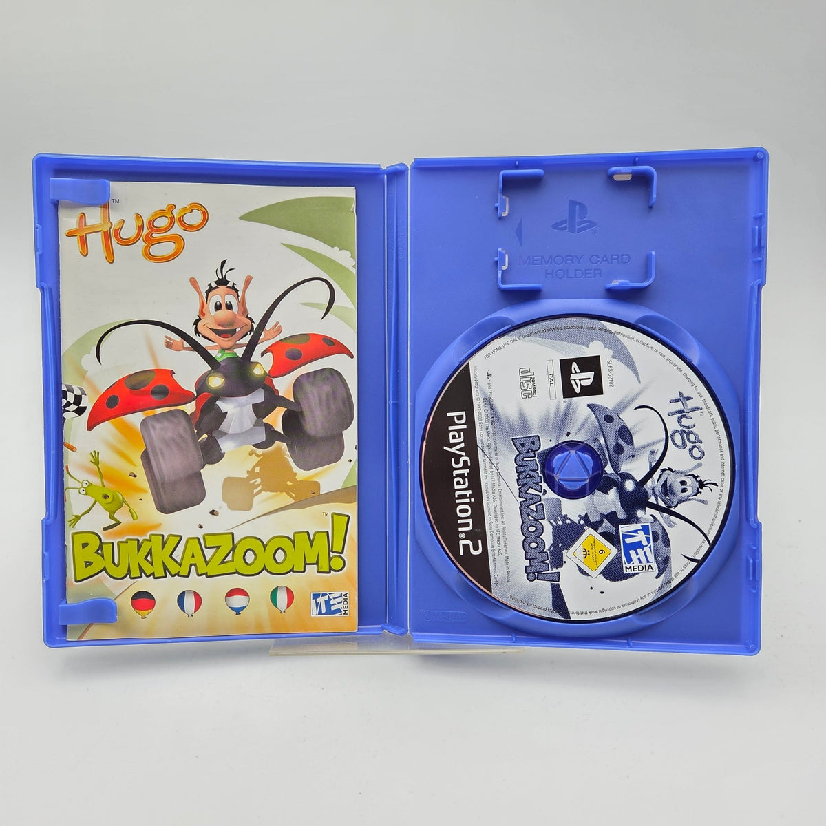 HUGO BUKKAZOOM - PLAYSTATION 2 - Strike Games