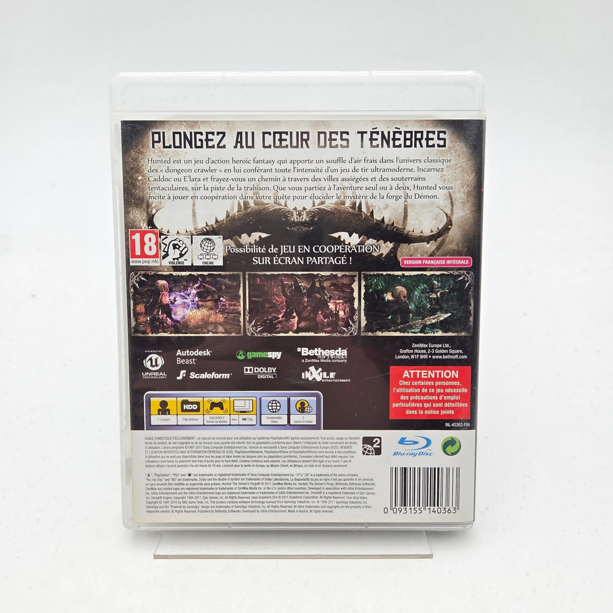 HUNTED THE DEMON'S FORCE - PLAYSTATION 3 - Strike Games