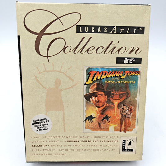 INDIANA JONES AND THE FADE OF ATLANTIS - PC BIG BOX - Strike Games