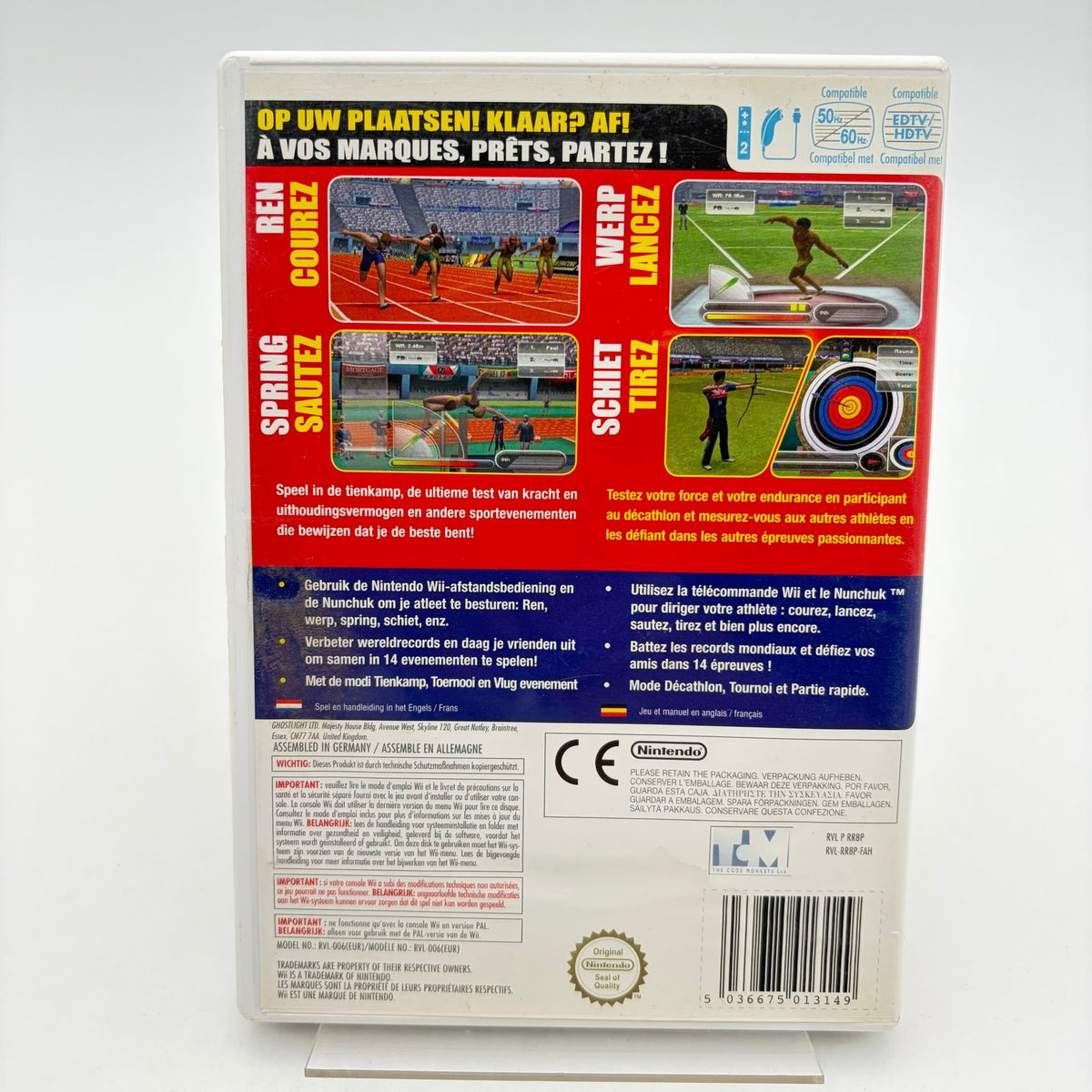 INTERNATIONAL ATHLETICS - WII - Strike Games