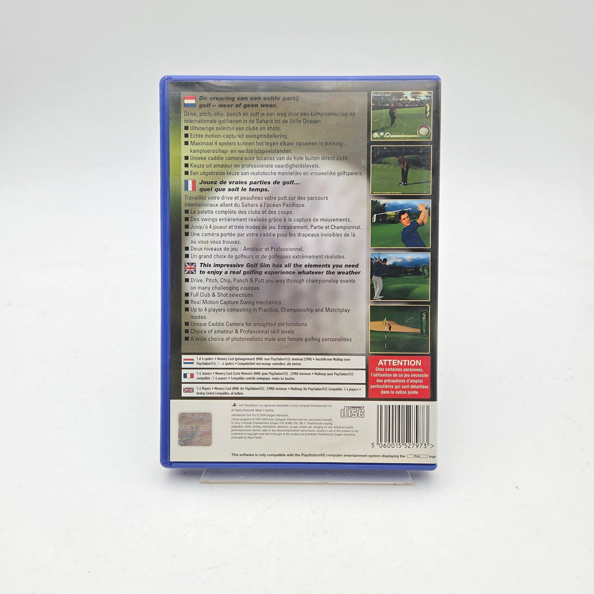 INTERNATIONAL GOLF PRO - PLAYSTATION 2 - Strike Games
