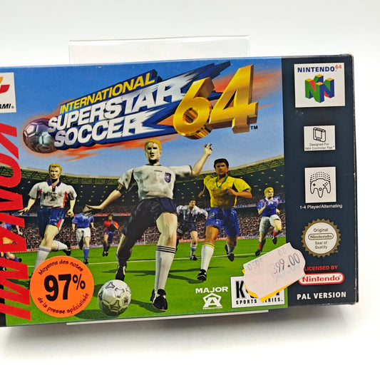 INTERNATIONAL SUPERSTAR SOCCER 64 - NINTENDO 64 - Strike Games