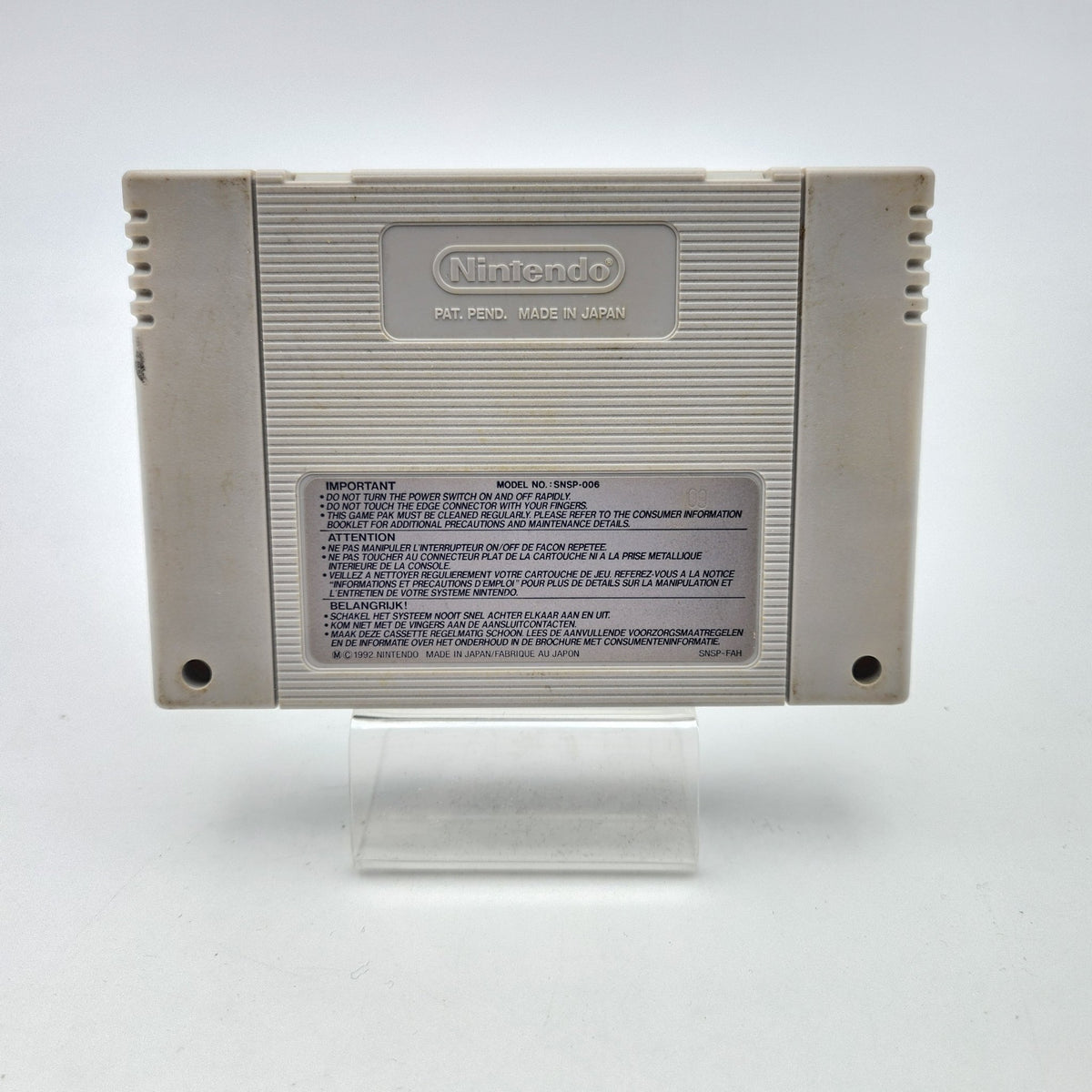 INTERNATIONAL TENNIS TOUR - SUPER NINTENDO - Strike Games