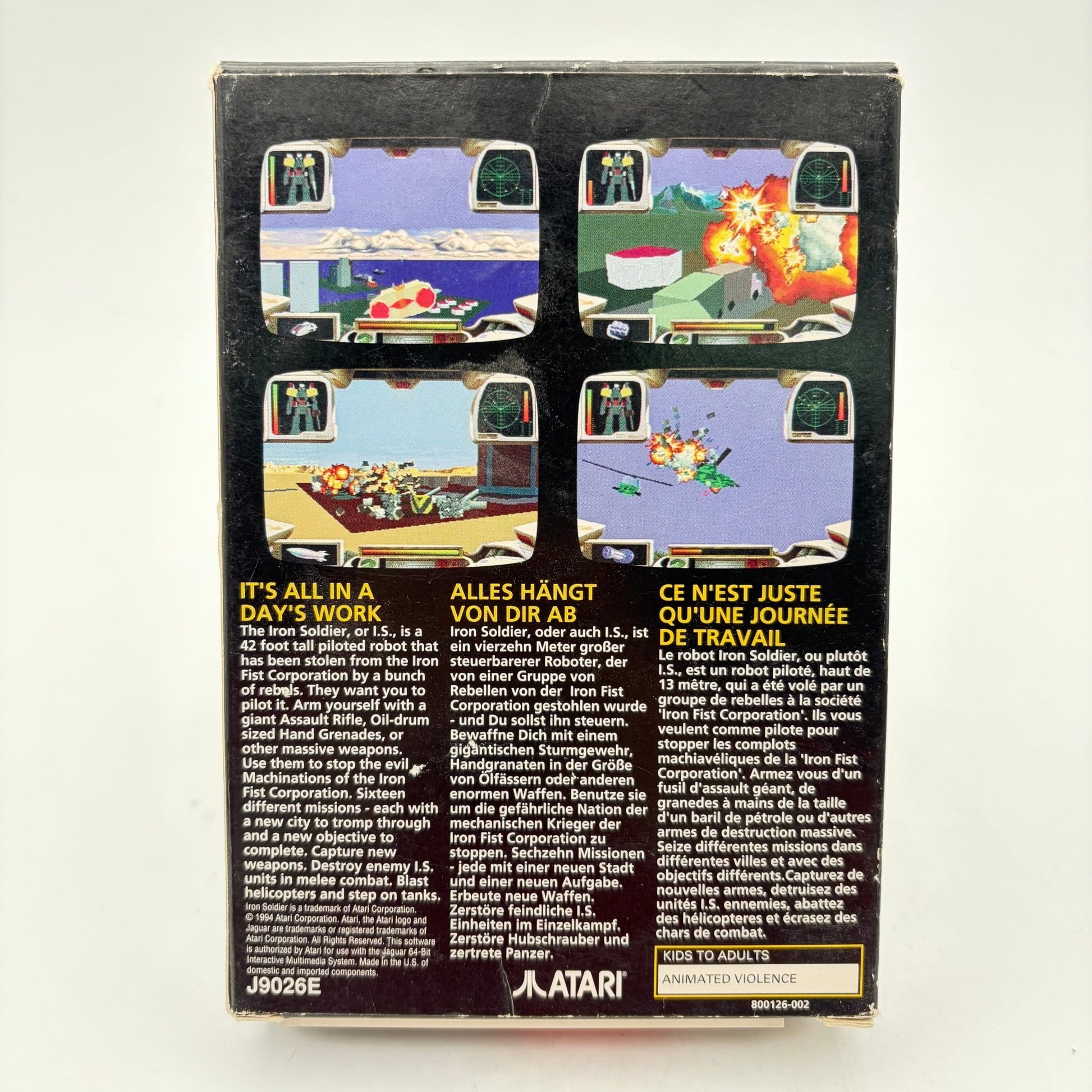 IRON SOLDIER - ATARI JAGUAR - Strike Games