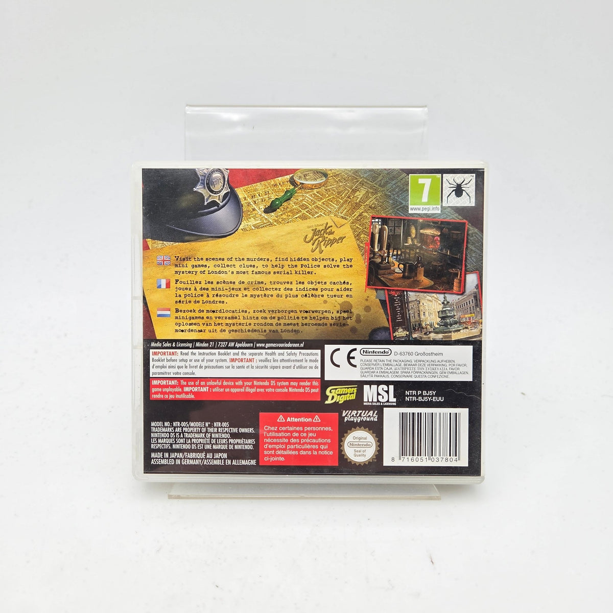 JACK THE RIPPER - NINTENDO DS - Strike Games
