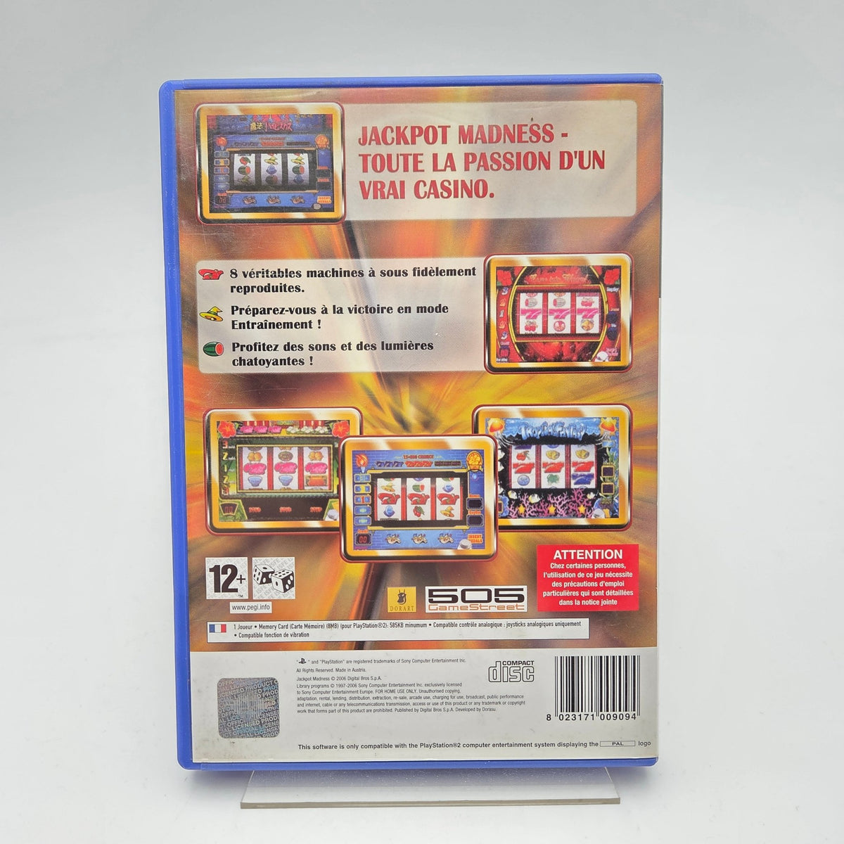 JACKPOT MADNESS - PLAYSTATION 2 - Strike Games