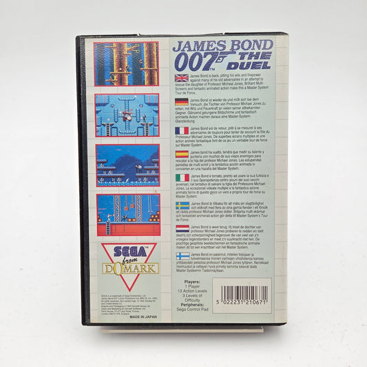 James Bond 007 The Duel - Master System - Strike Games