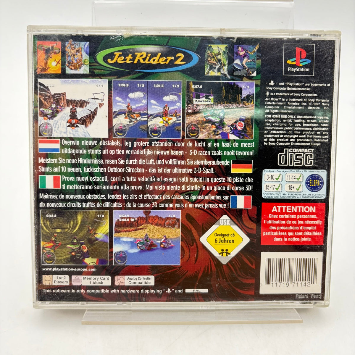 JET RIDER 2 - PLAYSTATION 1 - Strike Games