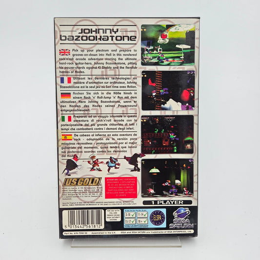 Johnny Bazookatone - Saturn - Strike Games