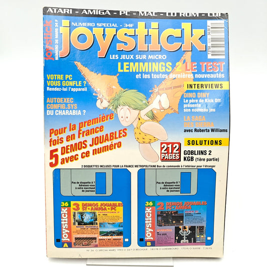 JOYSTICK NUMERO 36 - MAGAZINE JEUX VIDEO - Strike Games