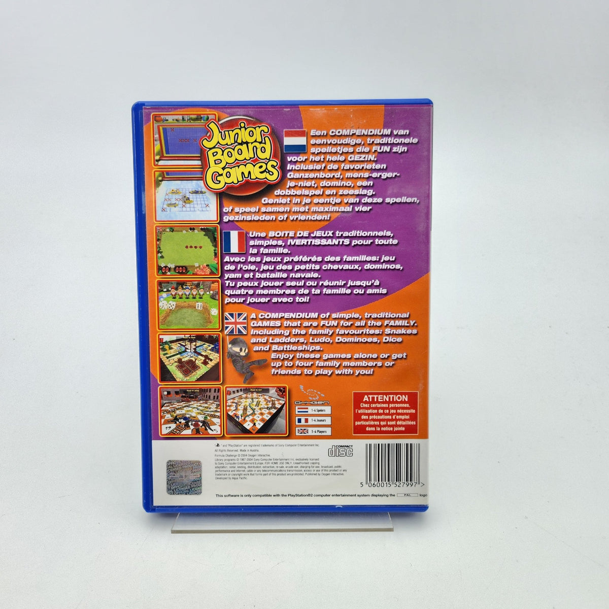 JUNIOR BOARD GAMES - PLAYSTATION 2 - Strike Games