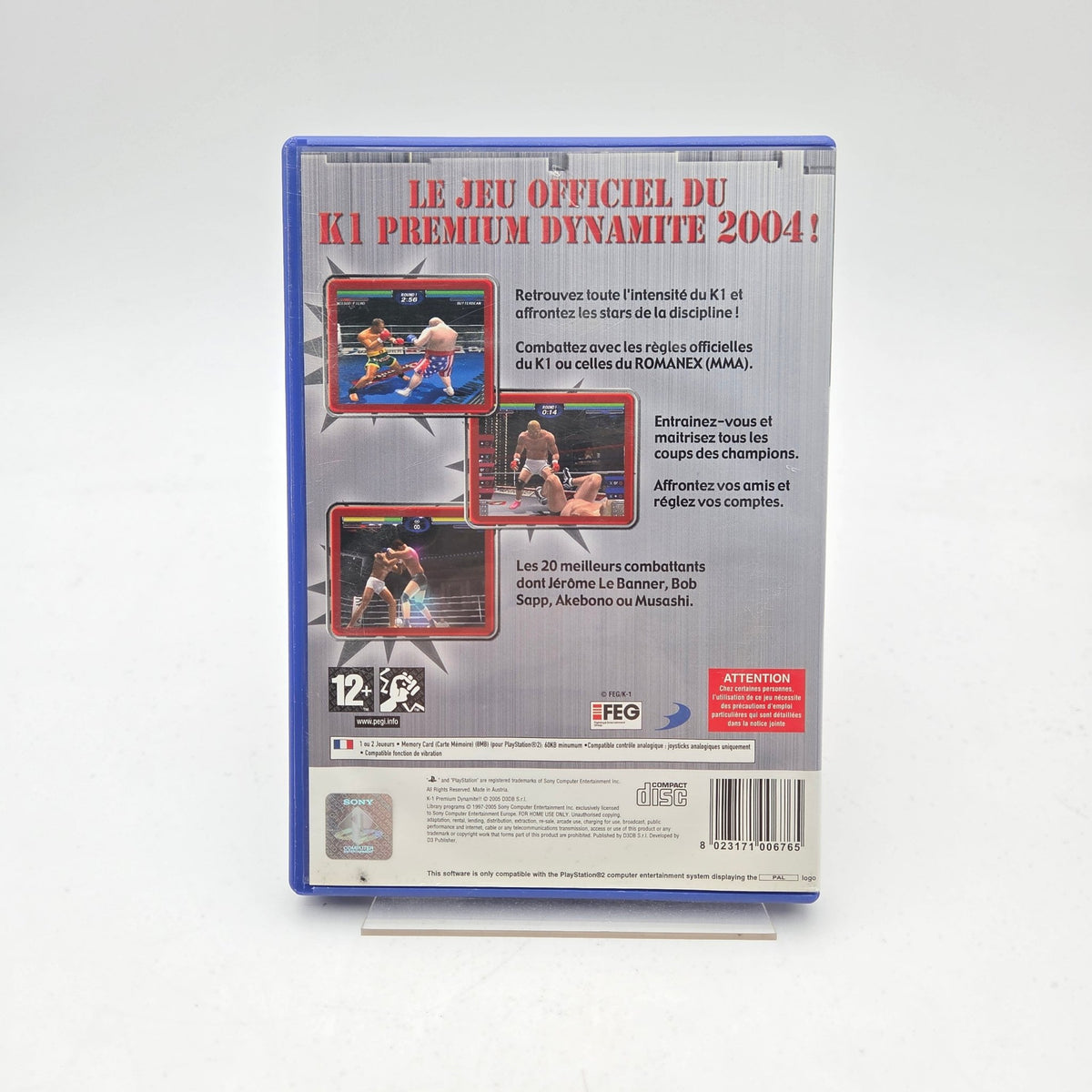 K-1 PREMIUM DYNAMITE - PLAYSTATION 2 - Strike Games