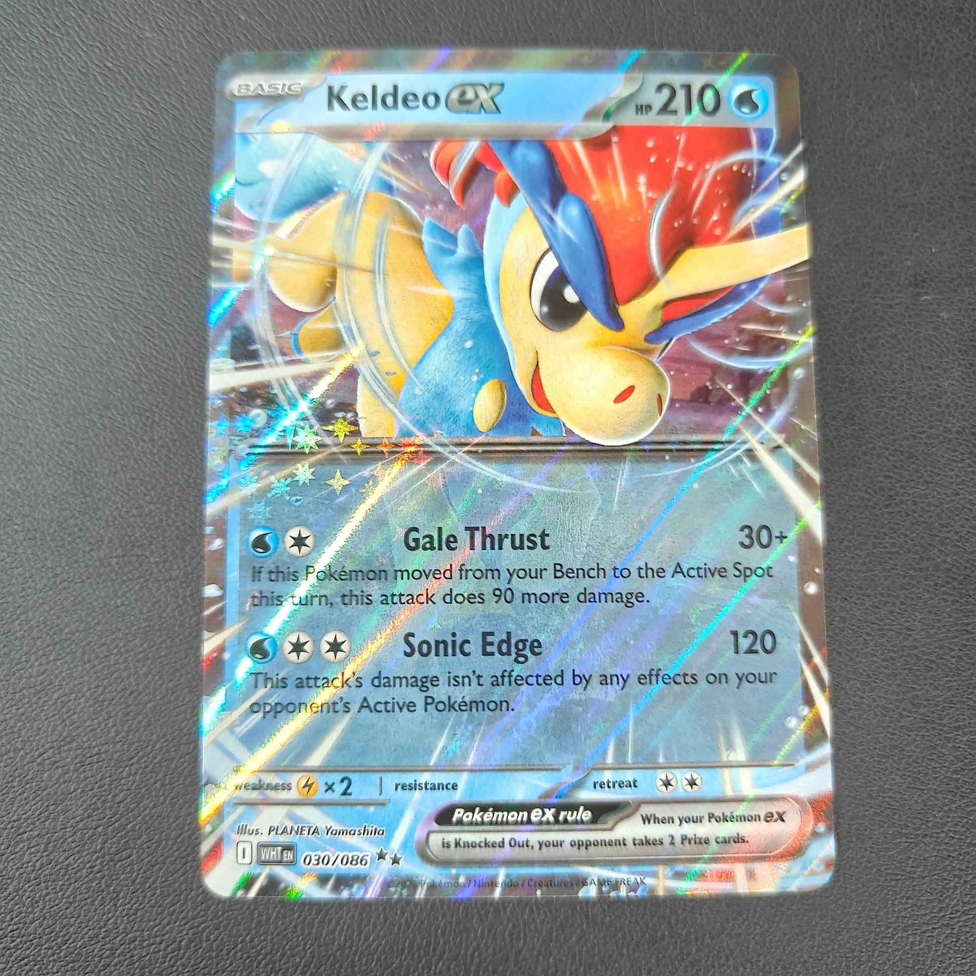 KELDEO EX (WHT 030) - Strike Games