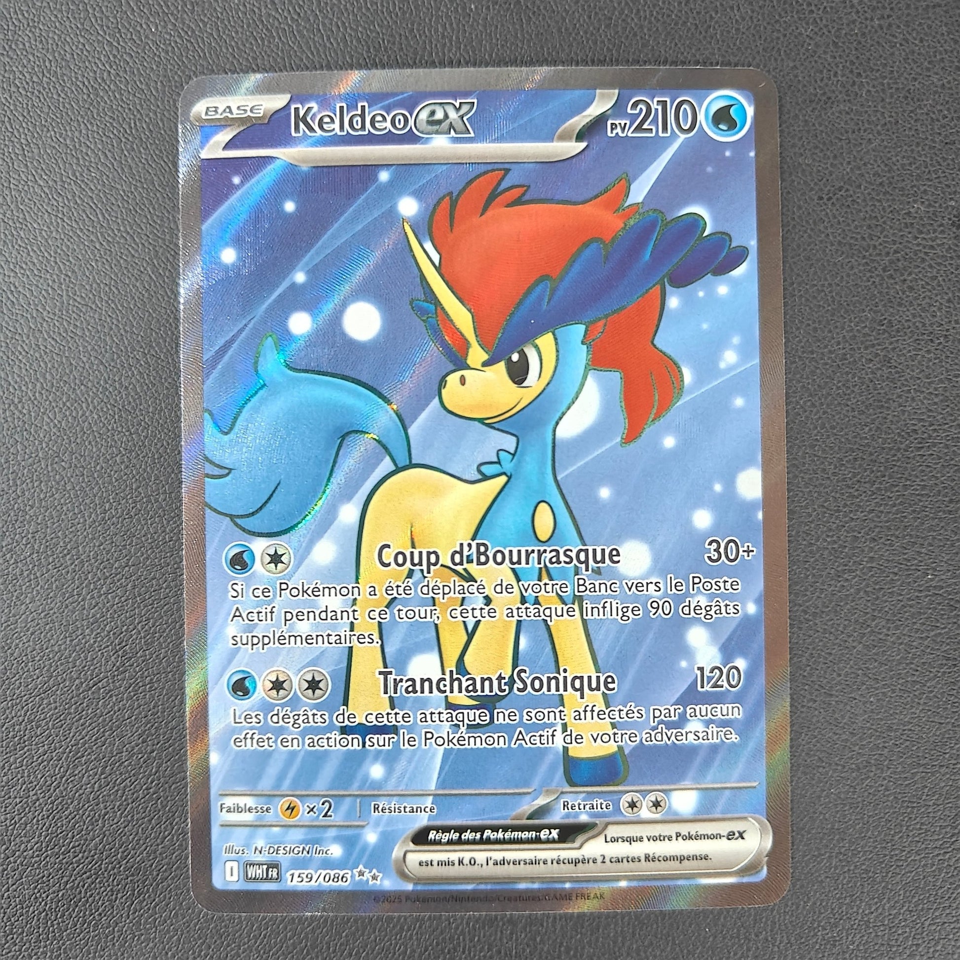 KELDEO EX (WHT 159) - Strike Games