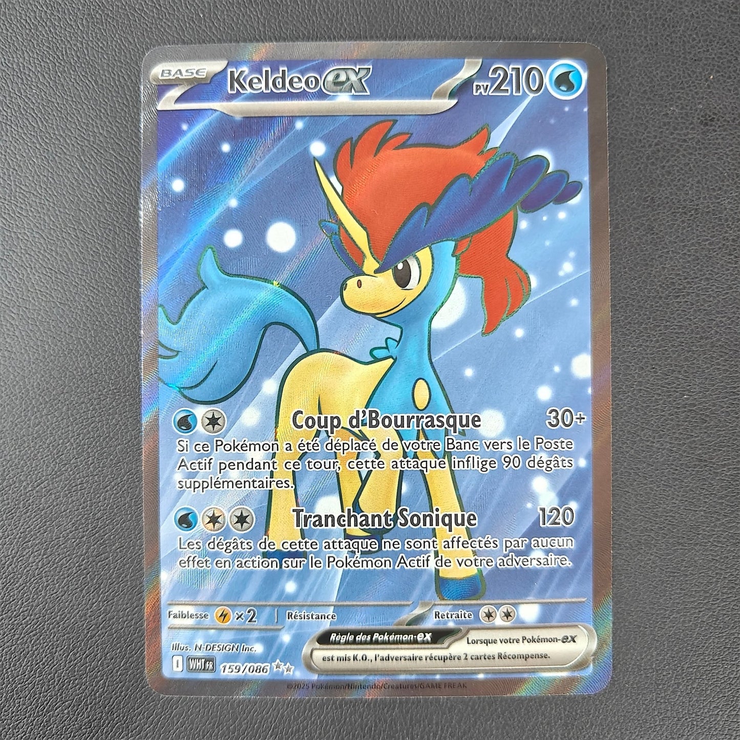 KELDEO EX (WHT 159) - Strike Games