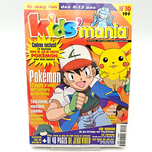 KIDS MANIA NUMERO 10 - MAGAZINE JEUX VIDEO - Strike Games