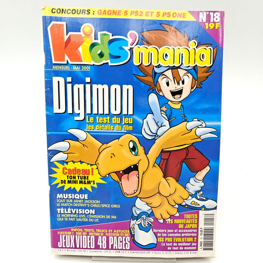 KIDS MANIA NUMERO 18 - MAGAZINE JEUX VIDEO - Strike Games