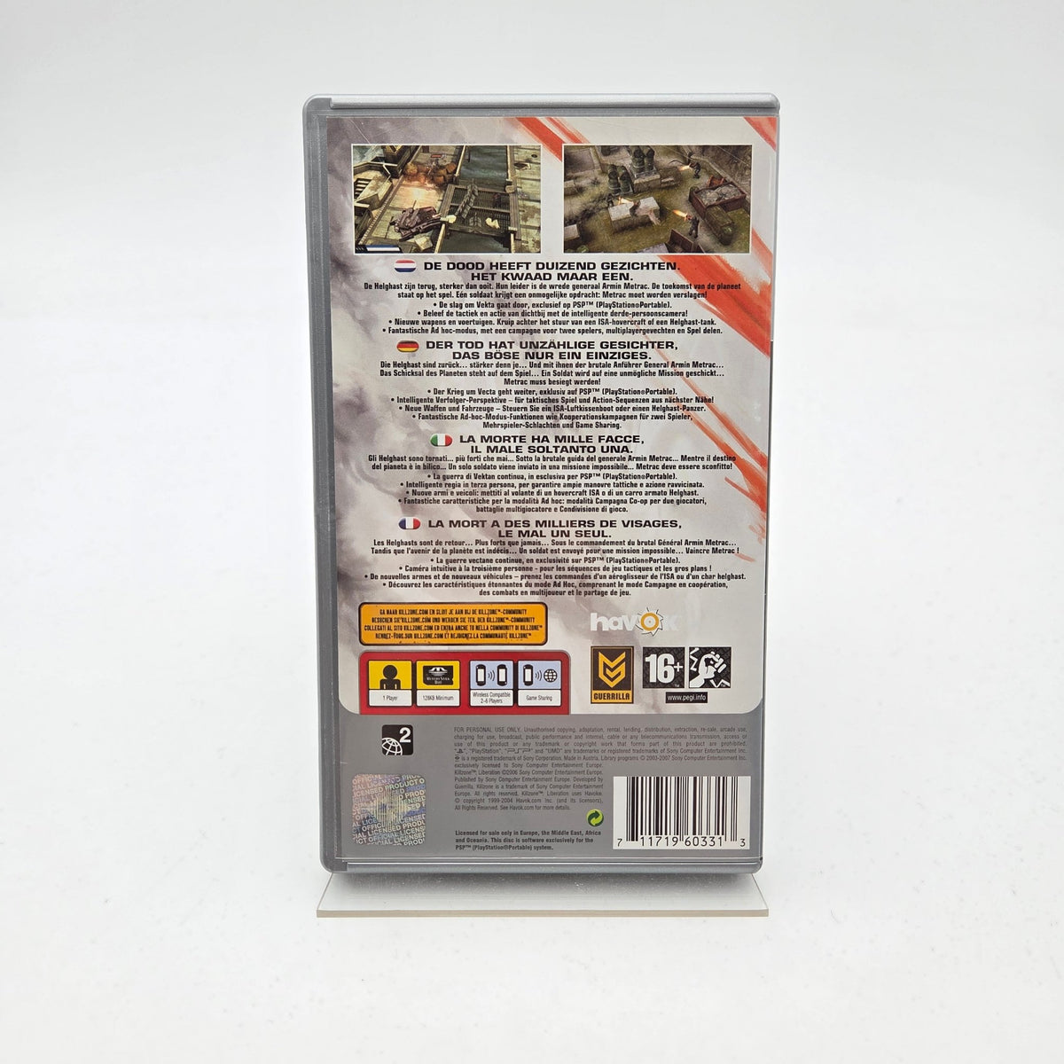 KILLZONE LIBERATION - PLAYSTATION PORTABLE - Strike Games