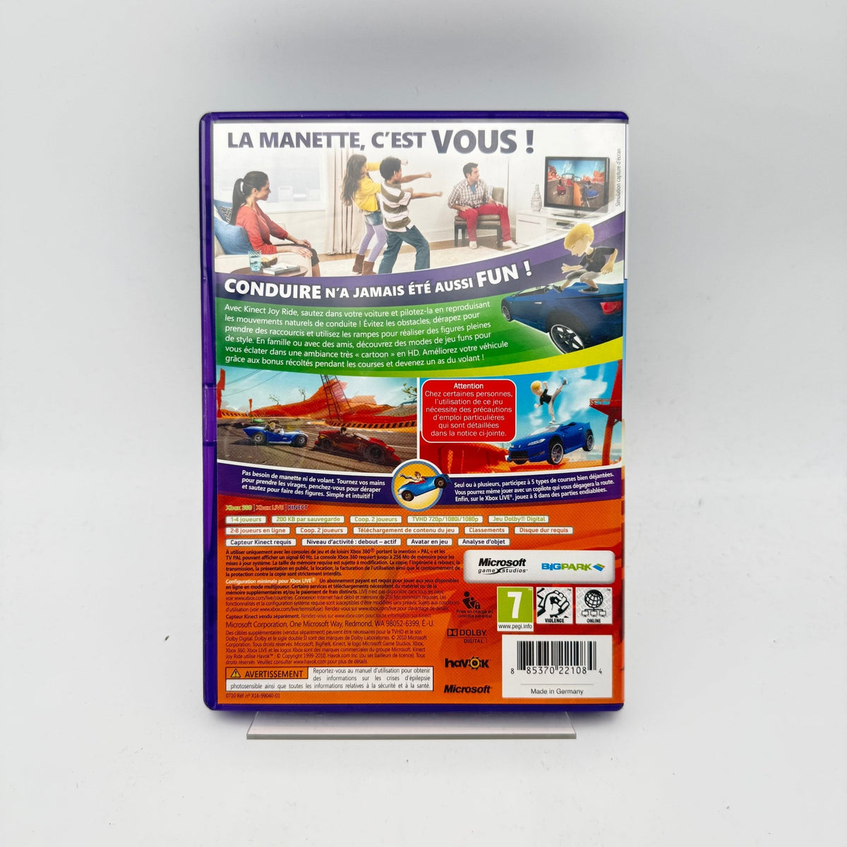 KINECT JOY RIDE - XBOX 360 - Strike Games
