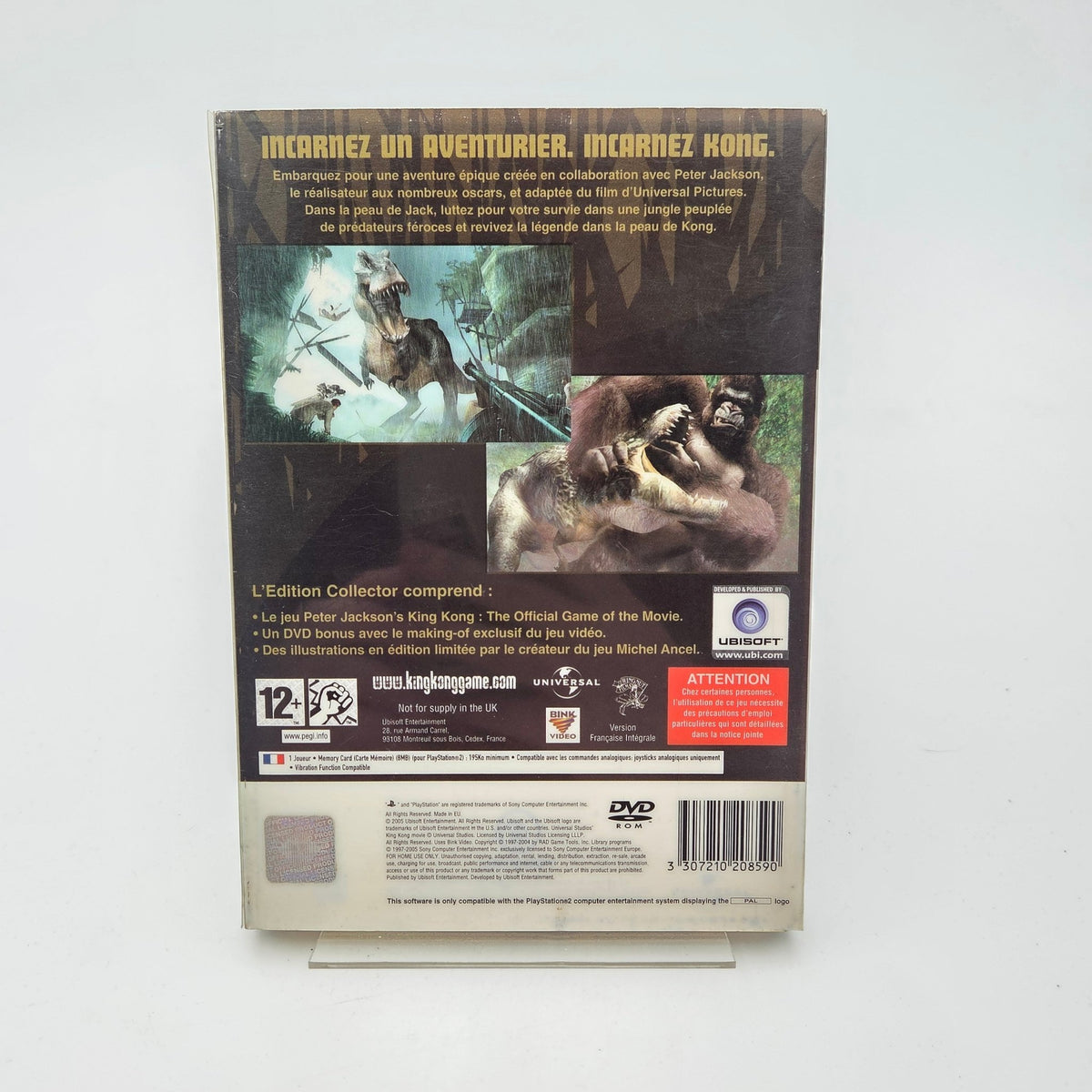 KING KONG STEELBOOK - PLAYSTATION 2 - Strike Games