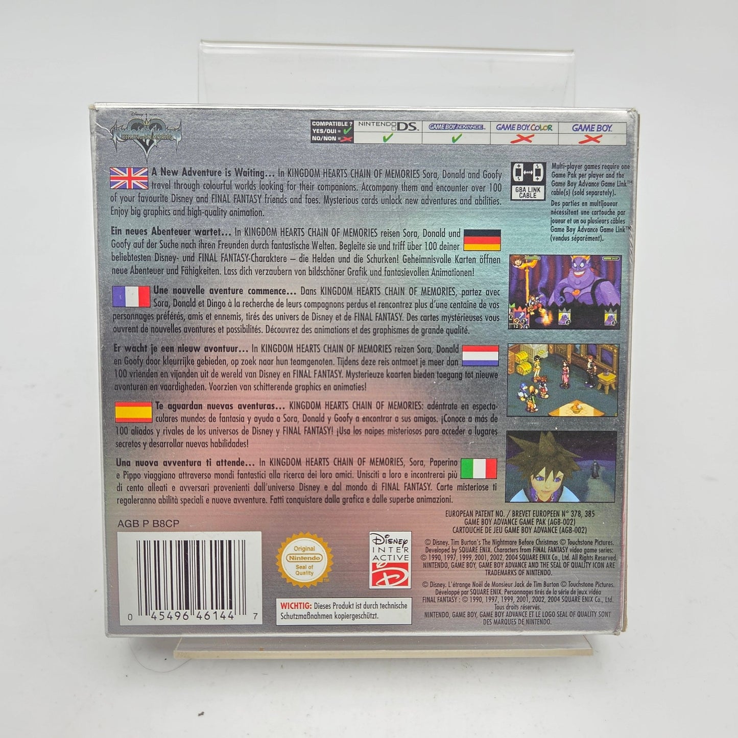KINGDOM HEARTS CHAIN OF MEMORIES - GAMEBOY ADVANCE - Strike Games