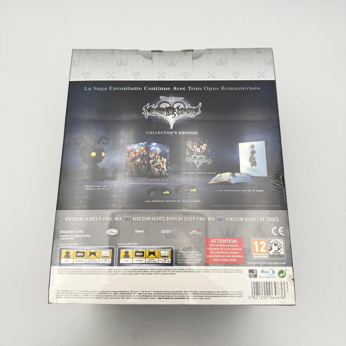 KINGDOM HEARTS HD 2.5 REMIX COLLECTOR'S EDITION (NEUF) - PLAYSTATION 3 - Strike Games