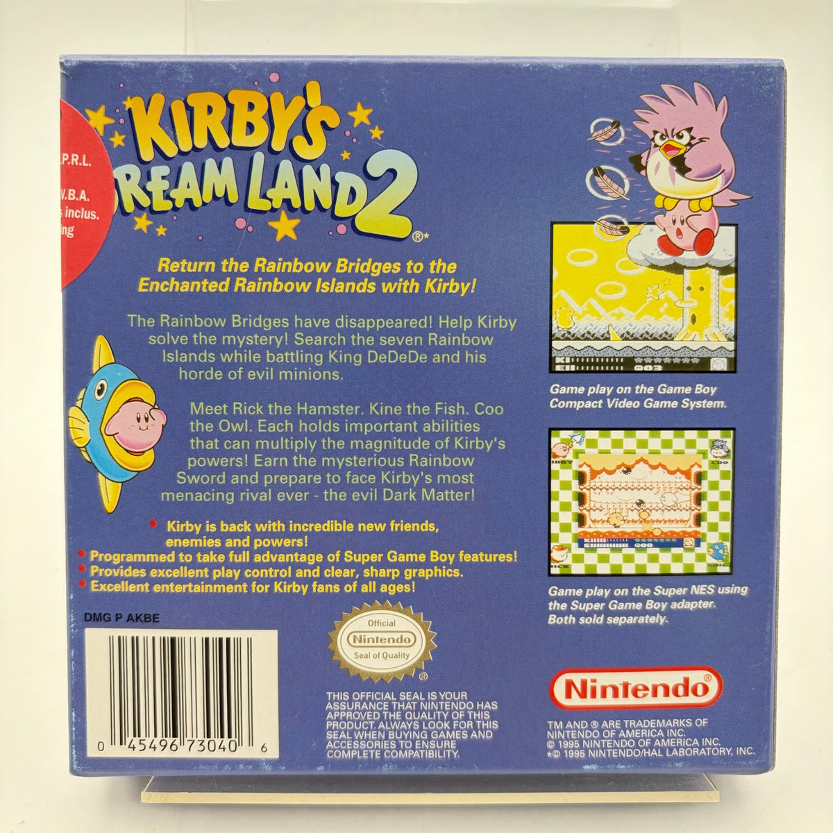 KIRBY'S DREAM LAND 2 - GAMEBOY - Strike Games