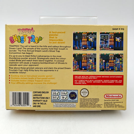 KIRBY'S GHOST TRAP - SUPER NINTENDO - Strike Games