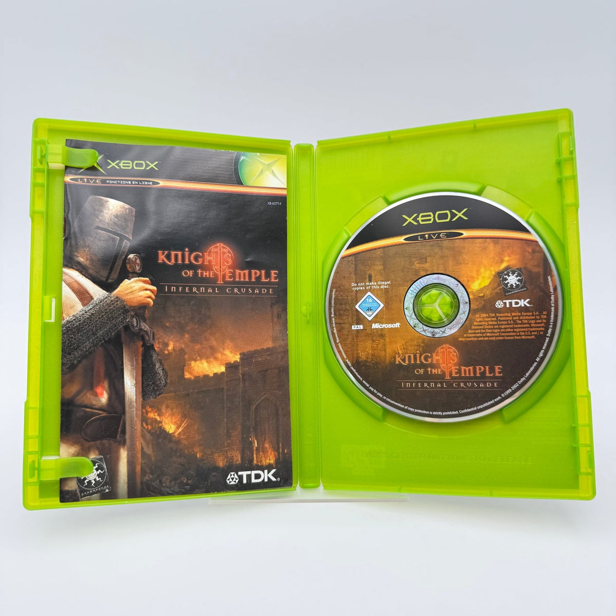 KNIGHTS OF THE TEMPLE - XBOX - Strike Games