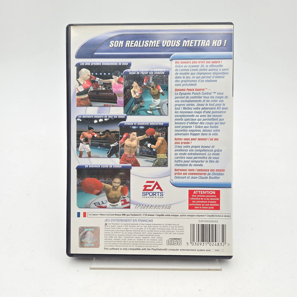KNOCKOUT KINGS 2001 - PLAYSTATION 2 - Strike Games