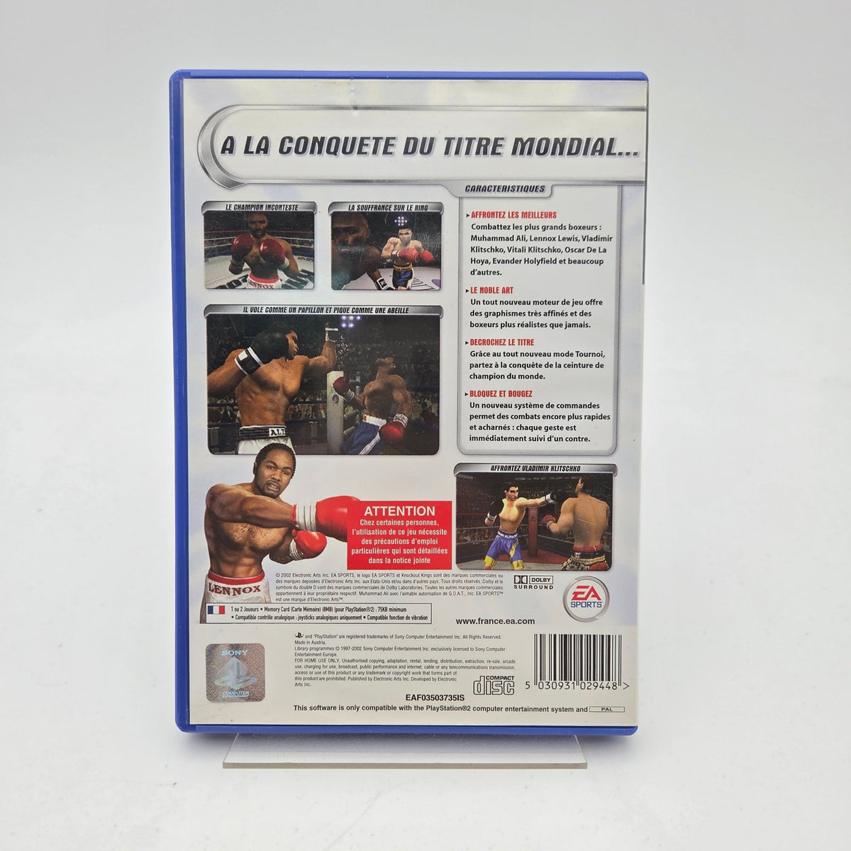 KNOCKOUT KINGS 2002 - PLAYSTATION 2 - Strike Games