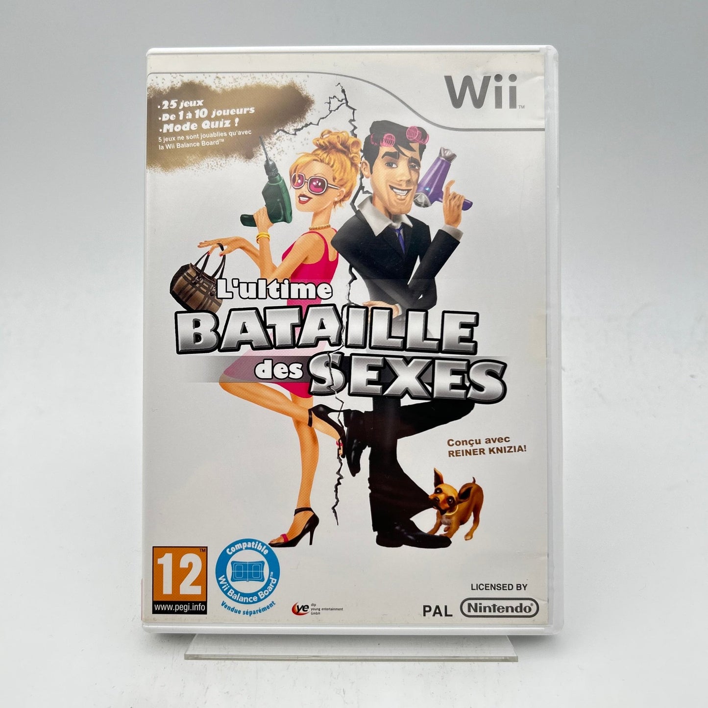LA BATAILLE DES SEXES - WII - Strike Games