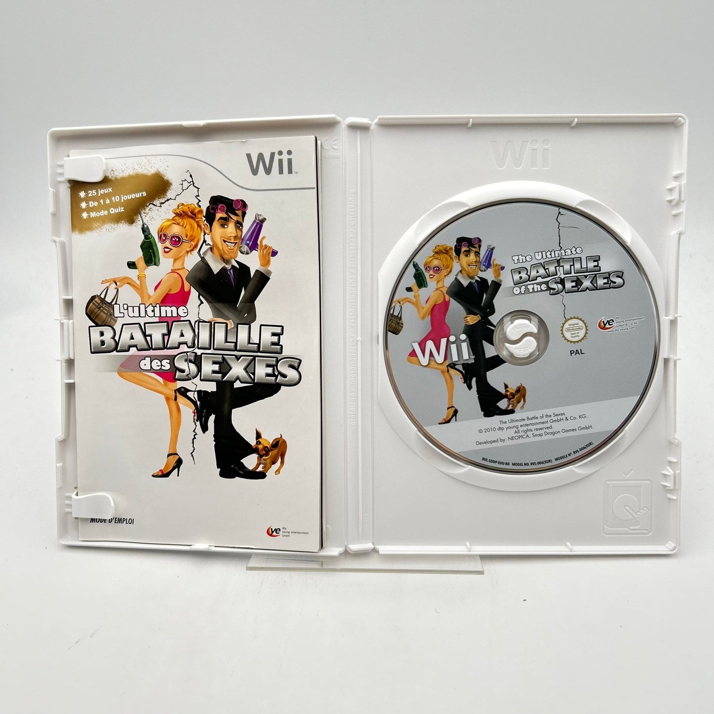 LA BATAILLE DES SEXES - WII - Strike Games