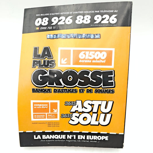 LA BIBLE DES SOLUCES GAME BOY ADVANCE HORS SERIE CONSOLE MAX - MAGAZINE JEUX VIDEO - Strike Games