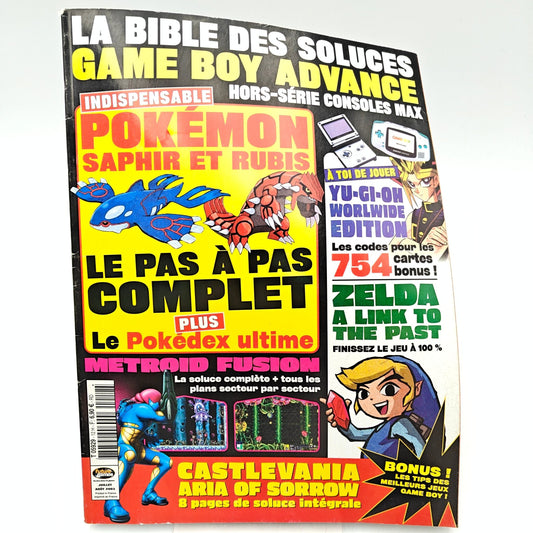 LA BIBLE DES SOLUCES GAME BOY ADVANCE HORS SERIE CONSOLE MAX - MAGAZINE JEUX VIDEO - Strike Games