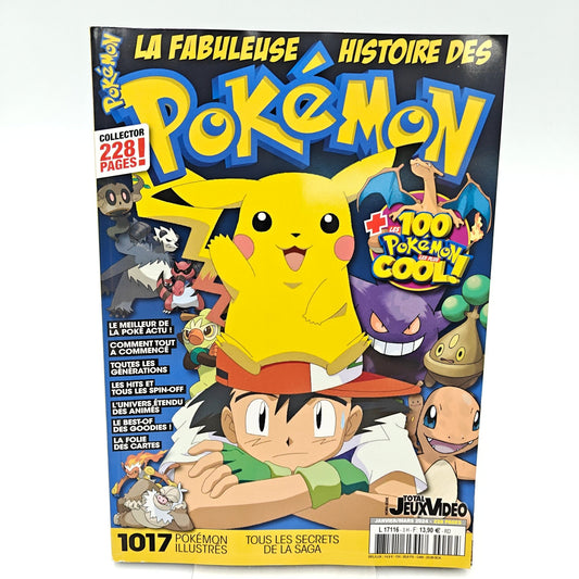 LA FABULEUSE HISTOIRE DES POKEMON (TOTAL JEUXVIDEO) - MAGAZINE JEUX VIDEO - Strike Games