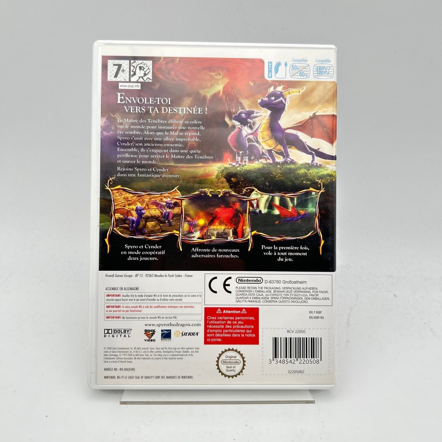 LA LEGENDE DE SPYRO NAISSANCE D UN DRAGON - WII - Strike Games