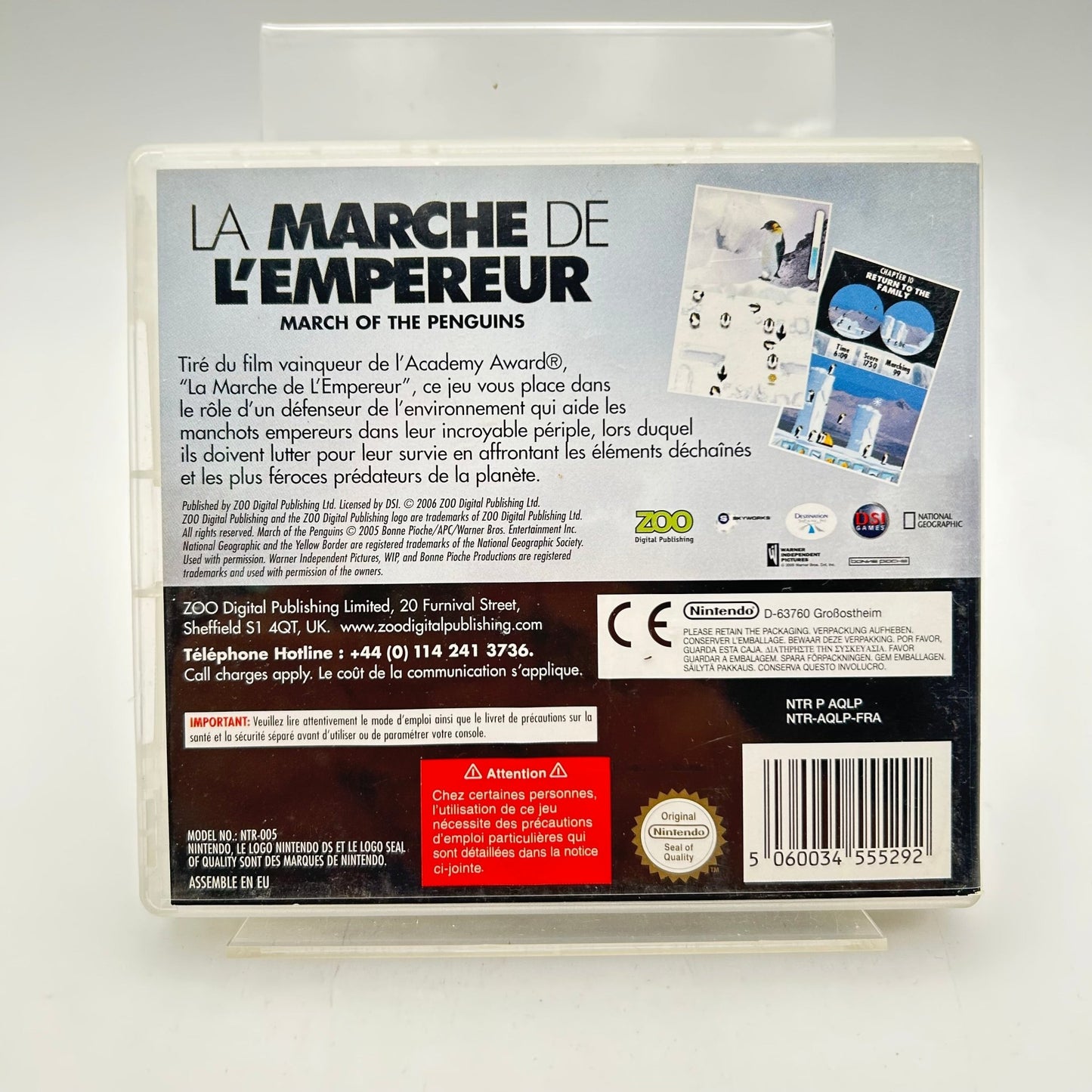 LA MARCHE DE L’EMPEREUR - NINTENDO DS - Strike Games