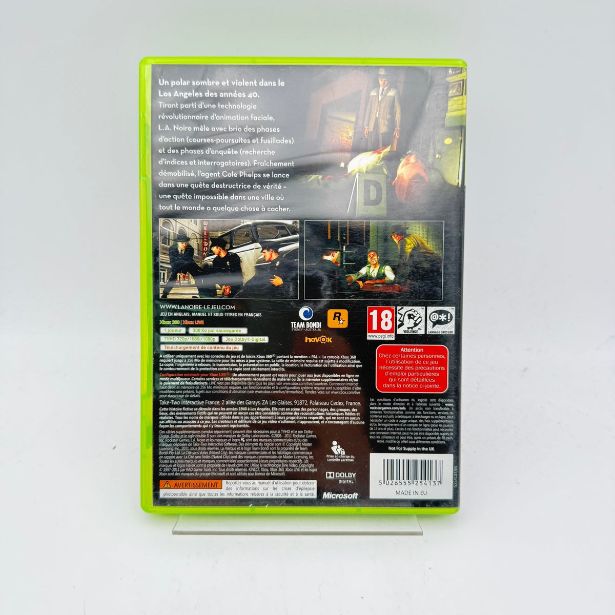 L.A. NOIRE - XBOX 360 - Strike Games