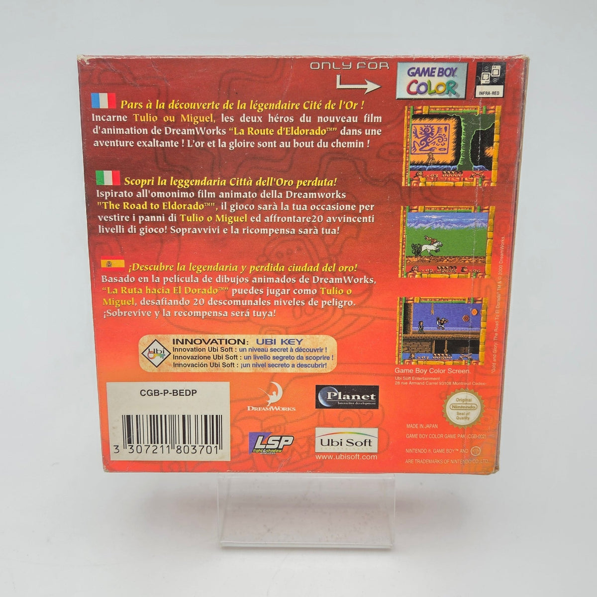 La Route D'Eldorado - Gameboy Color - Strike Games