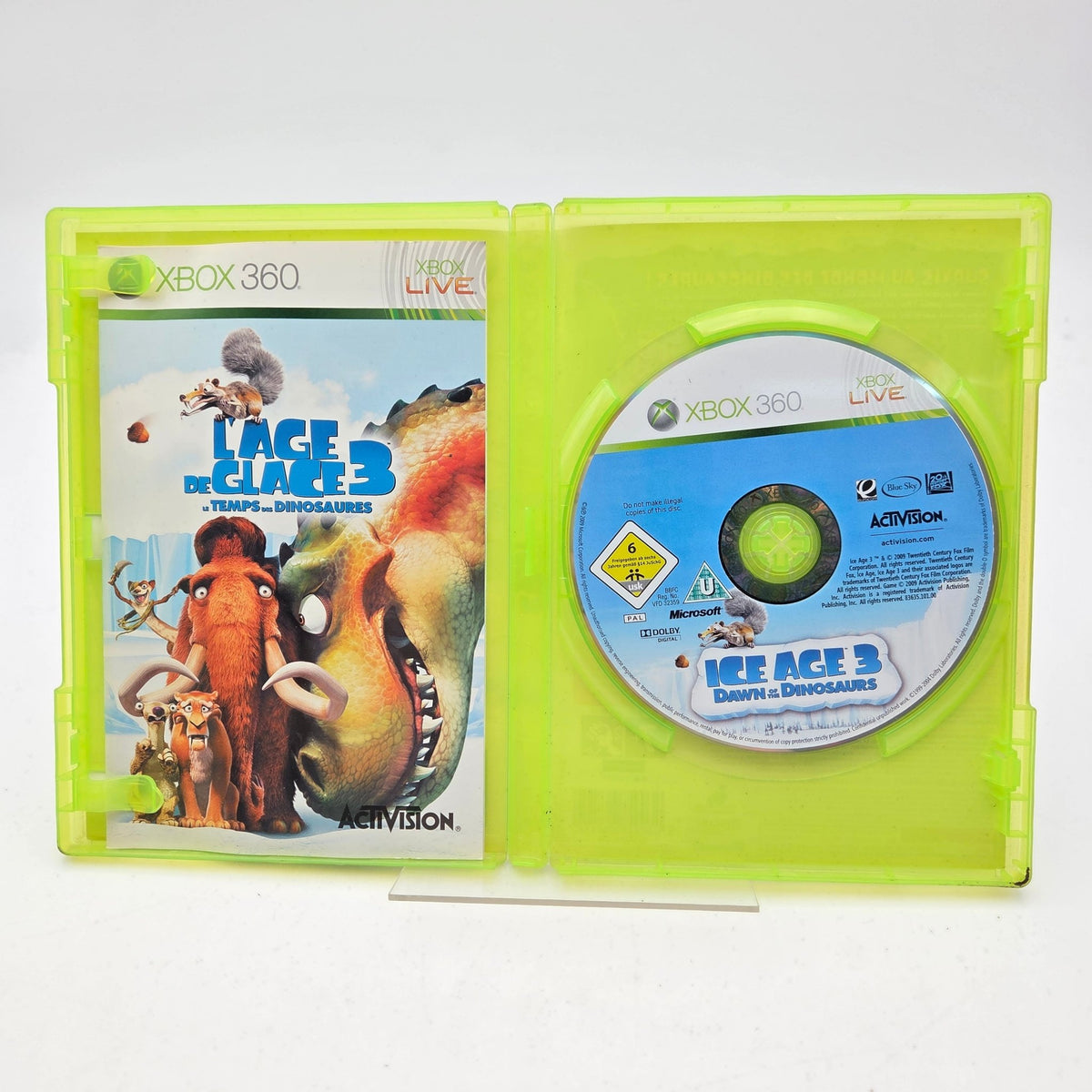L’ÂGE DE GLACE 3 - XBOX 360 - Strike Games