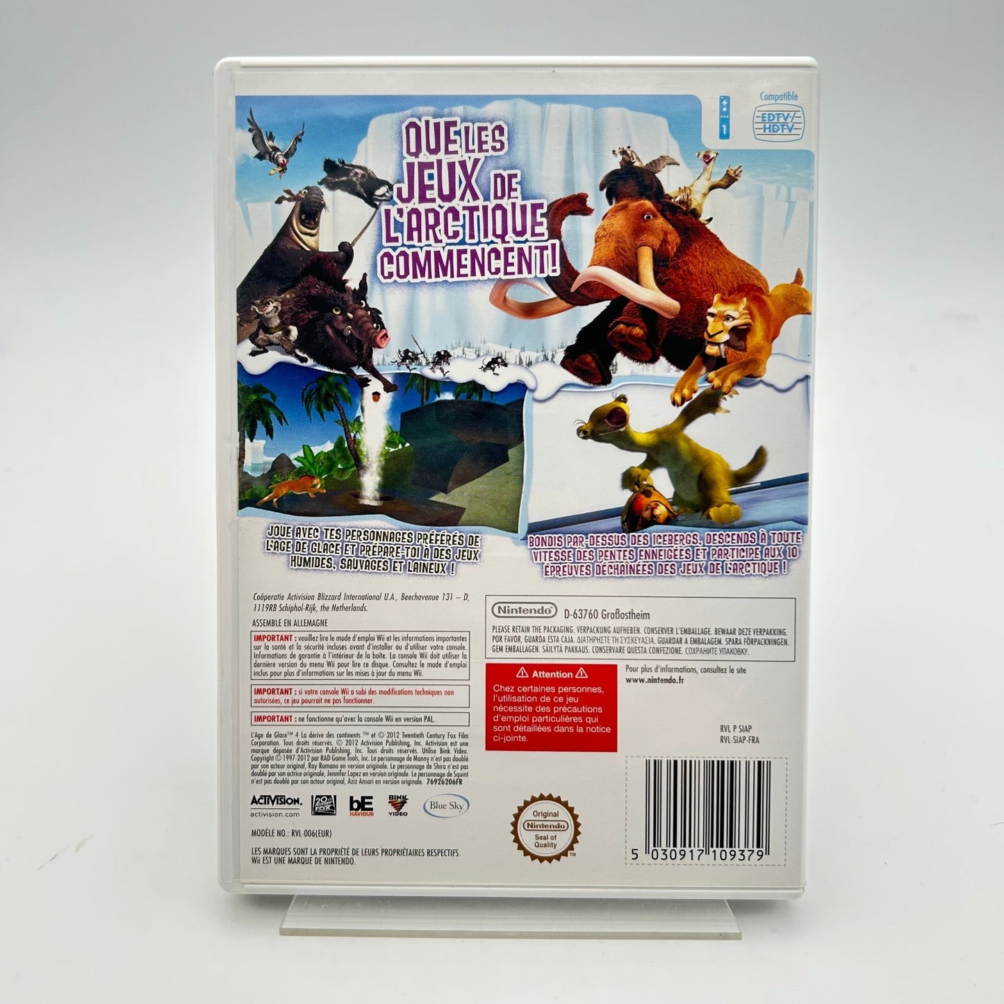 L'AGE DE GLACE 4 LE TEMPS DES DINOSAURES - WII - Strike Games