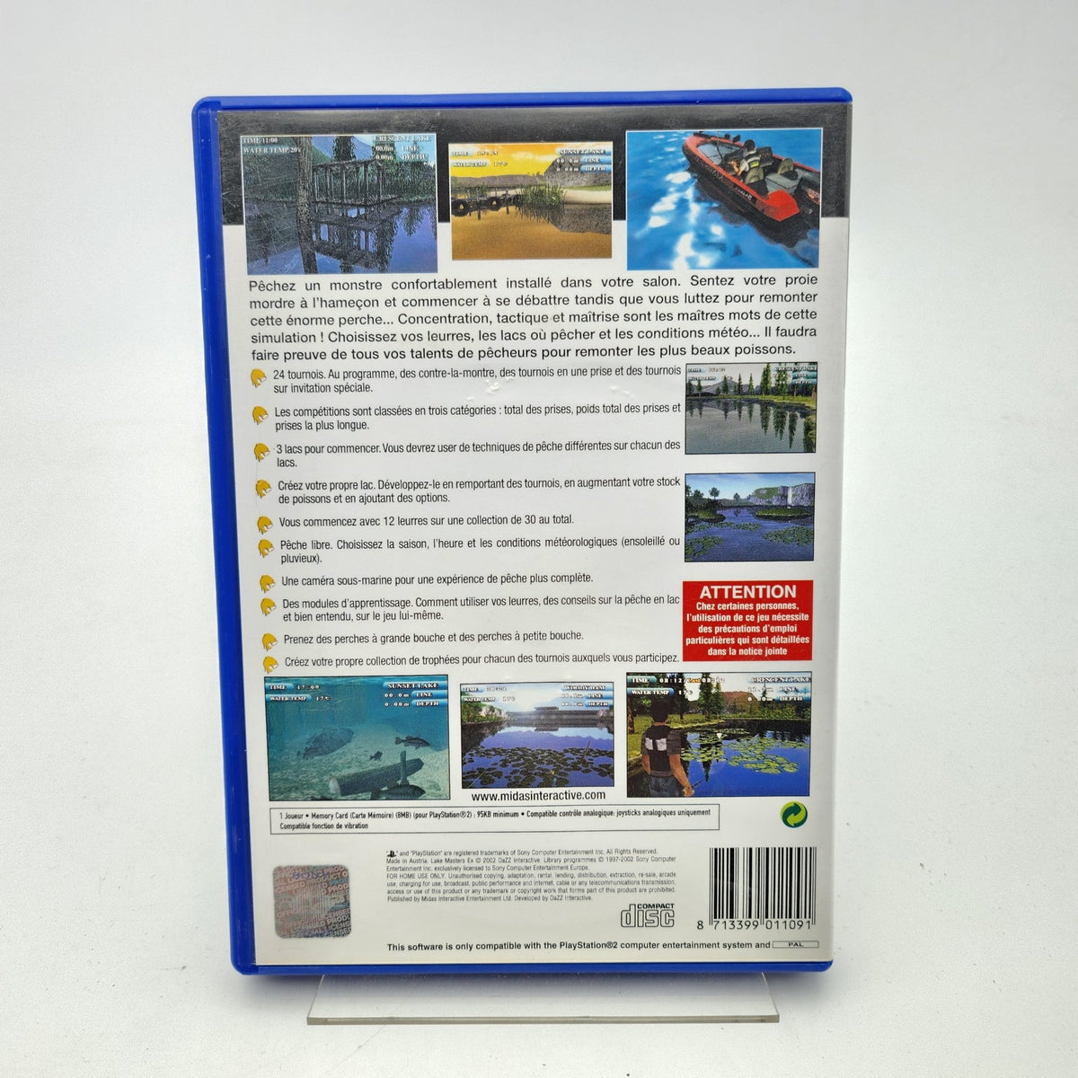 LAKE MASTERS EX - PLAYSTATION 2 - Strike Games