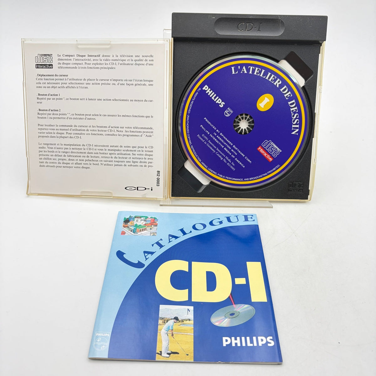 L'ATELIER DE DESSIN N°1 - PHILIPS CDI - Strike Games