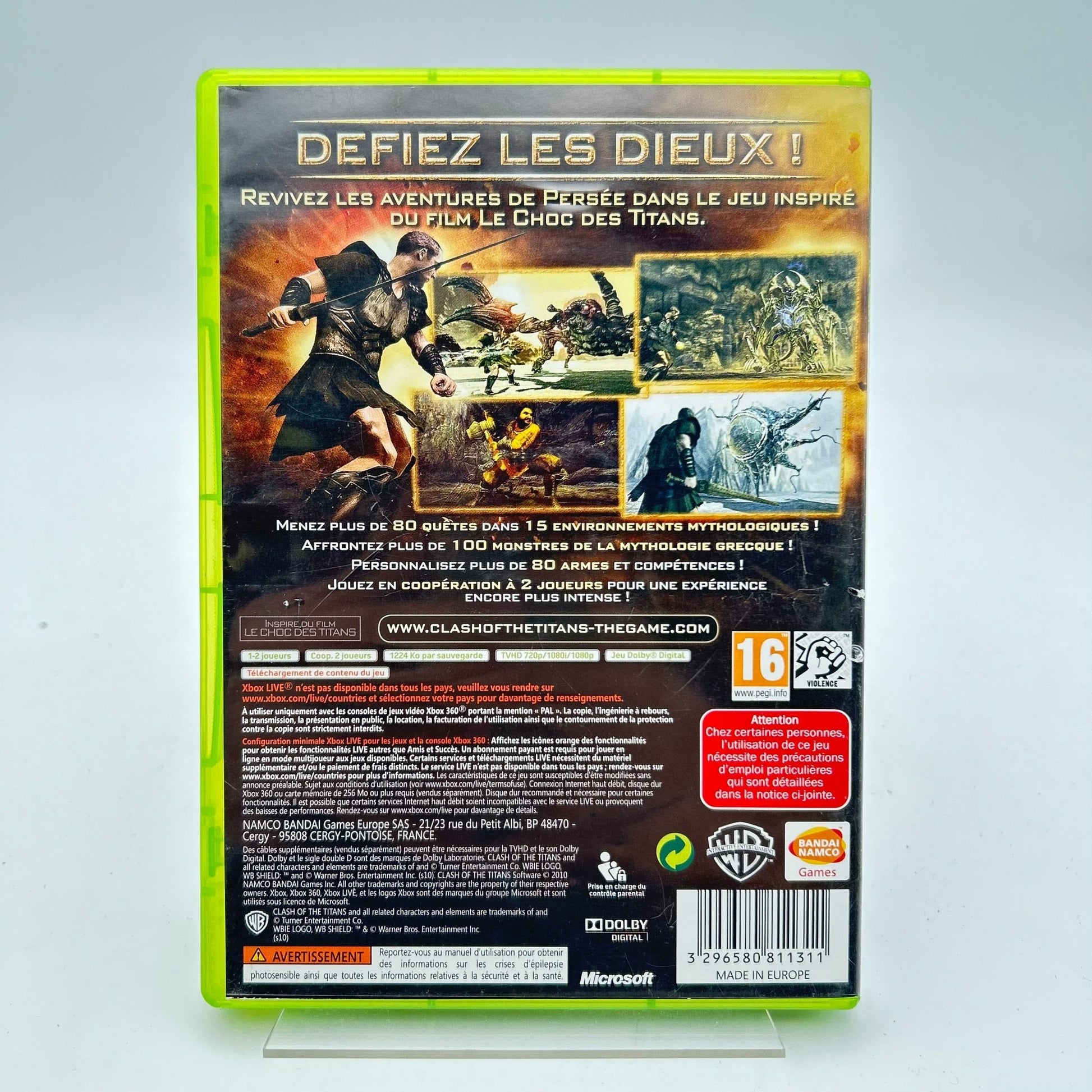LE CHOC DES TITANS - XBOX 360 - Strike Games