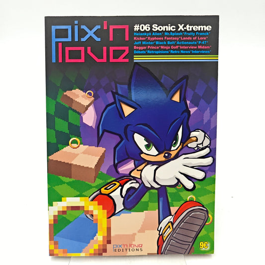 LE MOOK PIX'N LOVE 06 SONIC X-TREME - MAGAZINE JEUX VIDEO - Strike Games