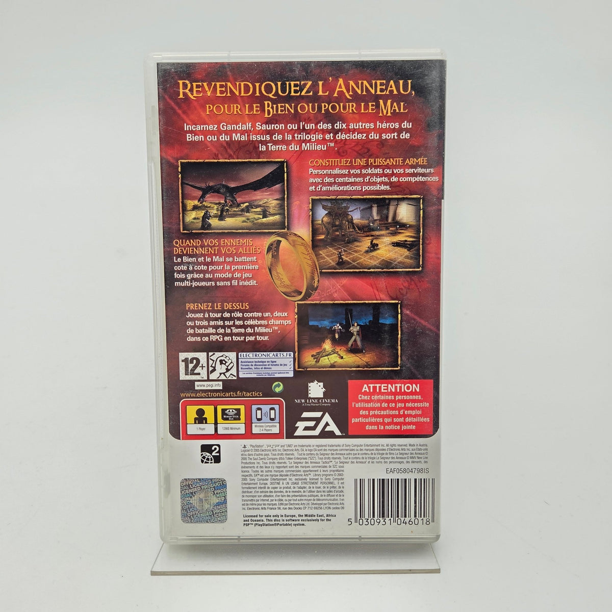 LE SEIGNEUR DES ANNEAUX TACTICS - PLAYSTATION PORTABLE - Strike Games