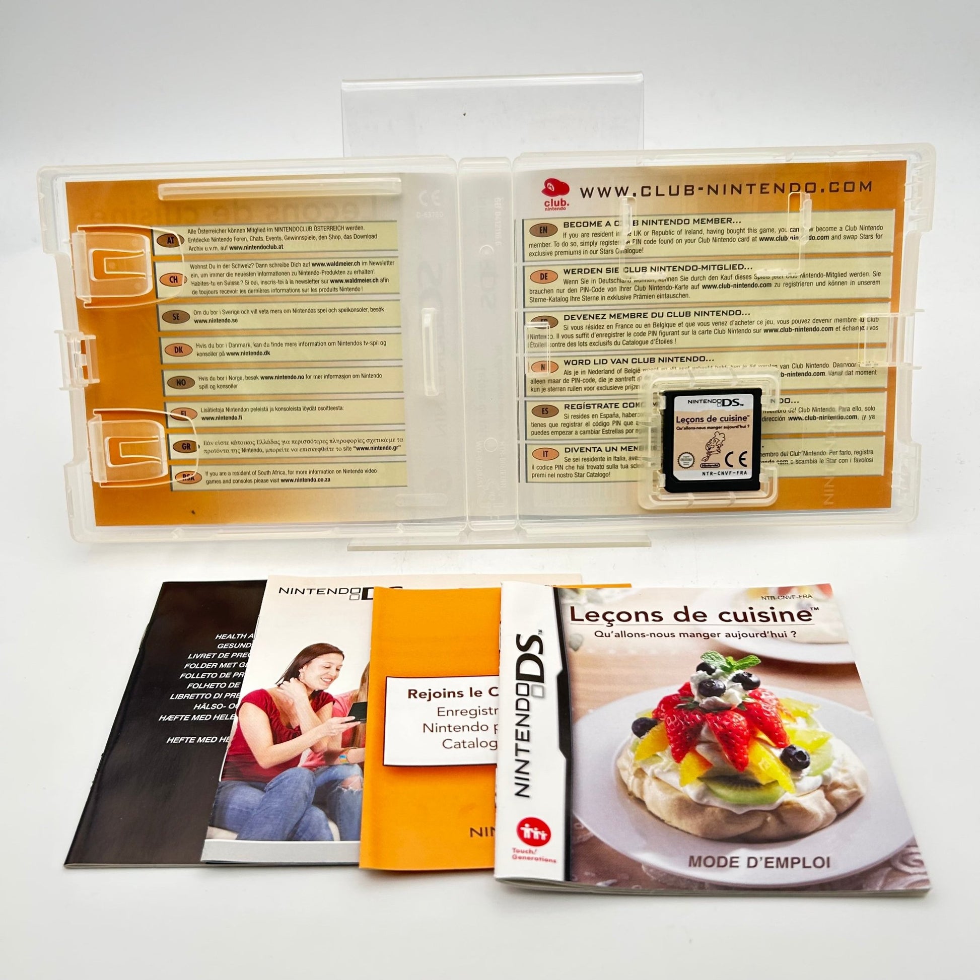 LEÇONS DE CUISINE QU’ALLONS NOUS MANGER AUJOURD’HUI - NINTENDO DS - Strike Games